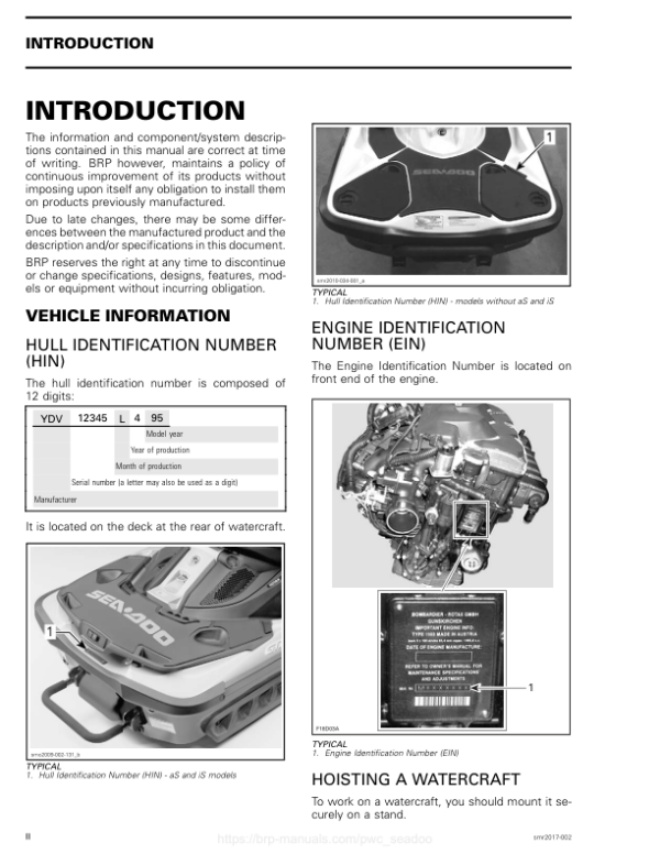 2017 SeaDoo GTX RXT WakePro pdf Manual - Image 2