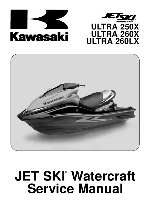 2007-2010 Kawasaki Jet Ski ULTRA 260X 260LX Manual