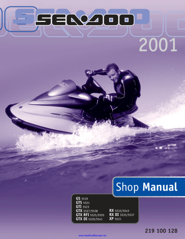 2001 seadoo shop Manual