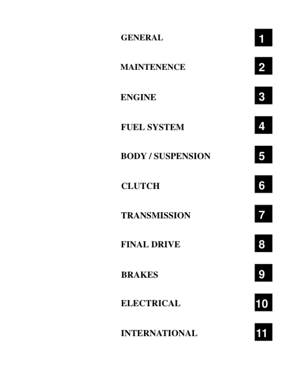 2007 Polaris Sportsman 700 800 800 EFI Manual - Image 3