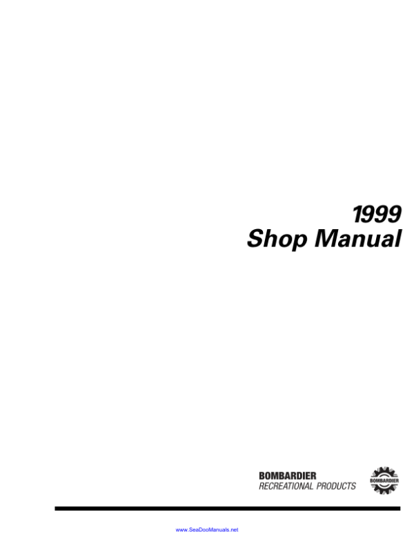 1999 seadoo shop Manual - Image 2