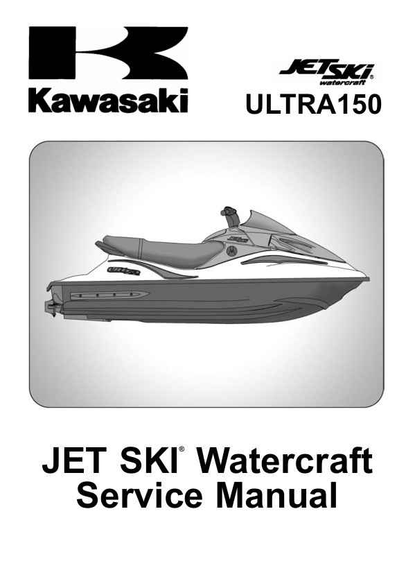 kawa ultra 150 repair Manual