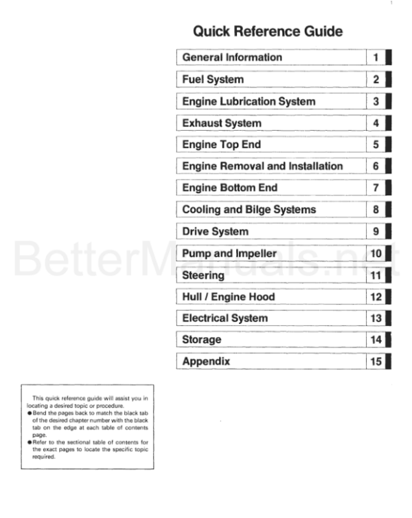 1995-1997 Kawasaki JetSki 750 900 ZXi Repair Manual - Image 2