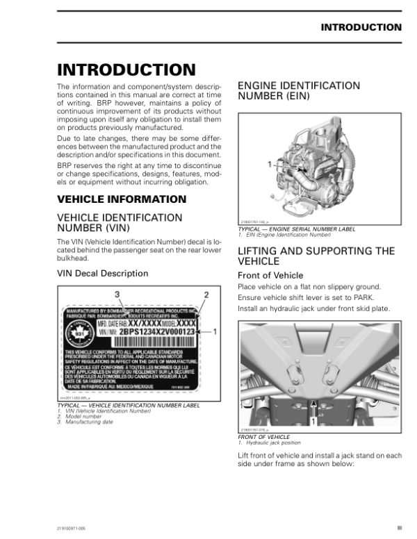 2019 can am maverick x3 turbo electronic version pdf Manual - Image 3