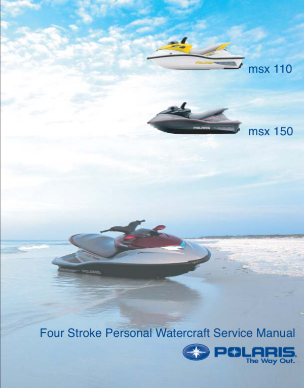 2003-2004 Polaris MSX110 MSX150 Personal Watercraft [en] Manual