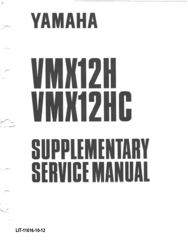 Yamaha v MAX Manual - Image 2