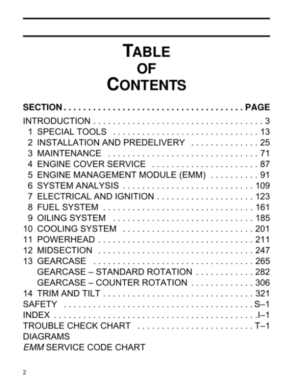 2008 Evinrude 395152201 E Tech 200HP 225HP 250HP Repair pdf Manual - Image 3