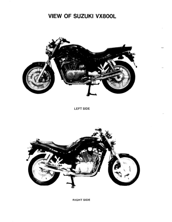 Suzuki VX800 Manual - Image 2