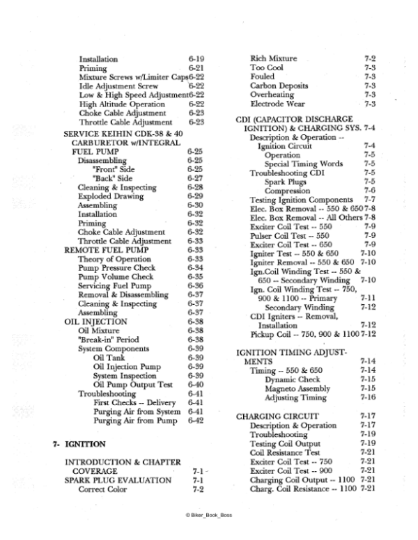 1992-1998 Kawasaki PWC Repair Manual - Image 3