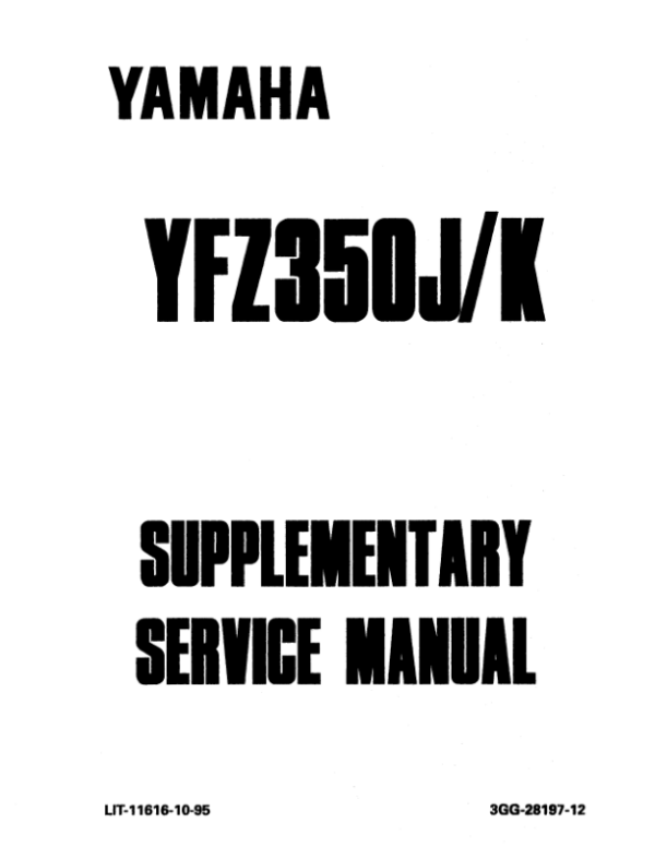 Yamaha Banshee Manual - Image 3