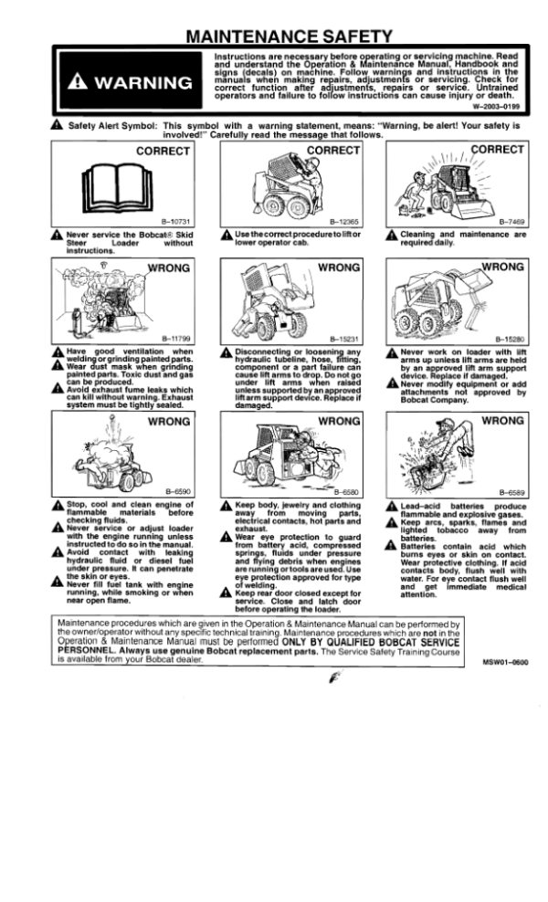 Bobcat 753 Manual - Image 2