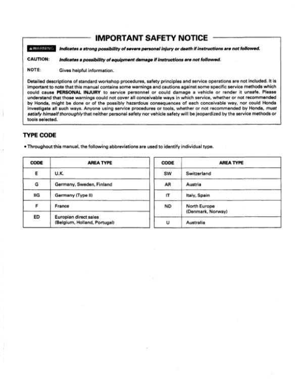 1998-2003 Honda VTR1000F OCR Manual - Image 3