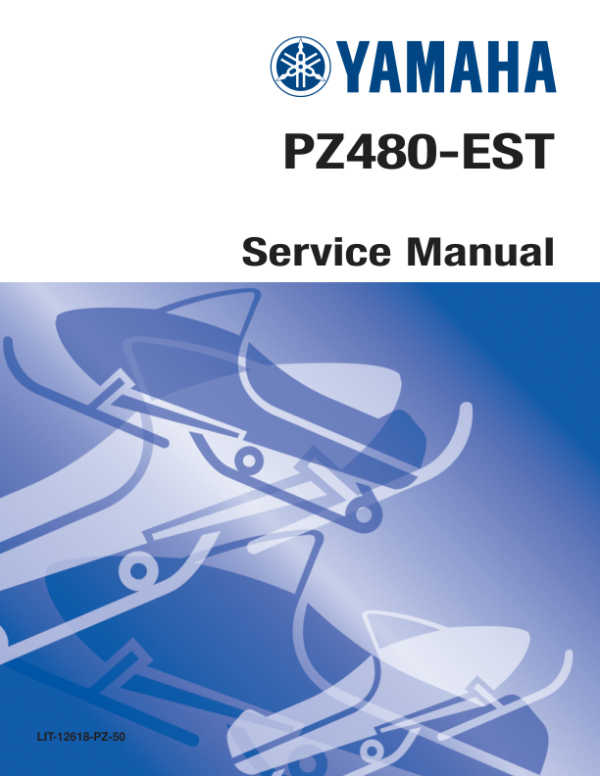 1990-1999 Phaser PZ480 LIT 12618 PZ 50 Manual