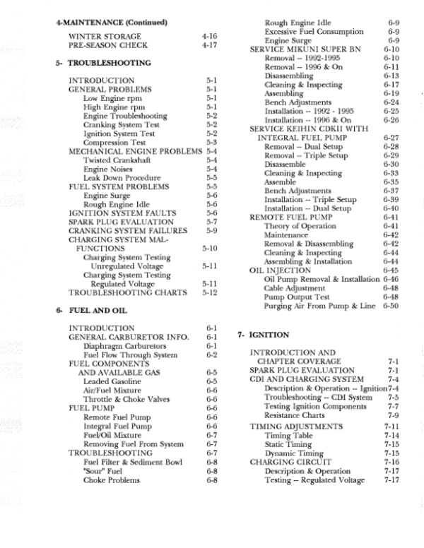 1992-1997 Polaris PWC (BBB) 04 Manual - Image 2