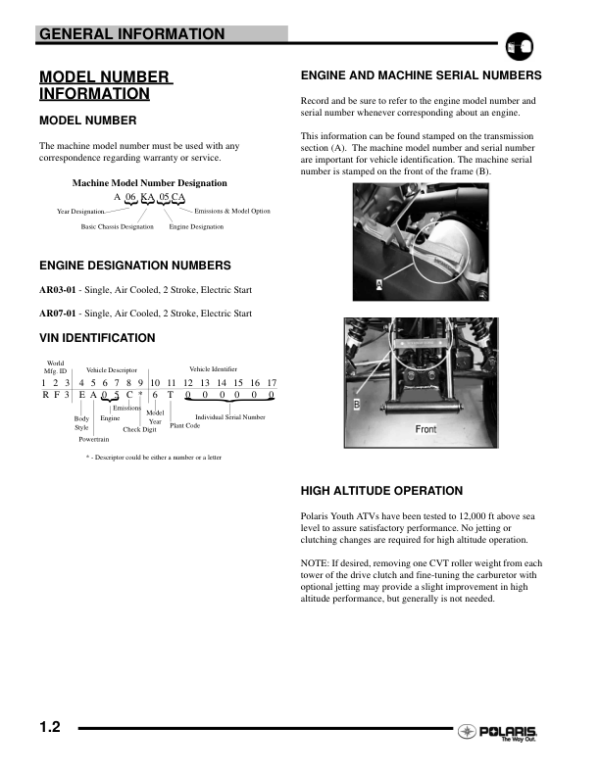 2006 predator 5090 and sportsman 90 sm Manual - Image 2