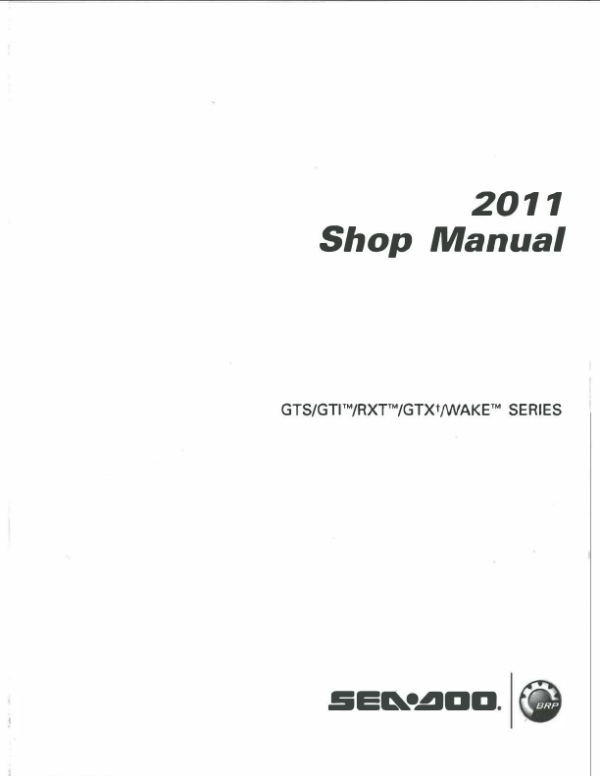 2011 SeaDoo Pwc Repair pdf Manual - Image 2