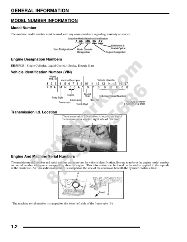 2009 Polaris Sportsman 500 Manual - Image 2