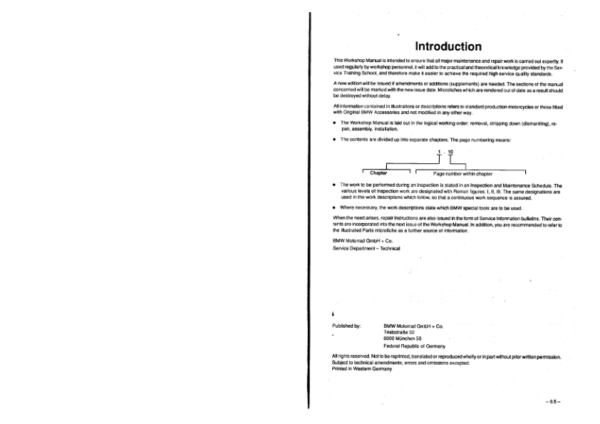 BMW R80GS R100R repair pdf Manual - Image 3