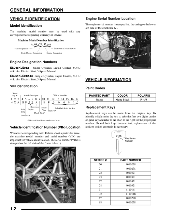 2008 polaris outlaw 450 mxr 525 s 525 irs sm Manual - Image 2