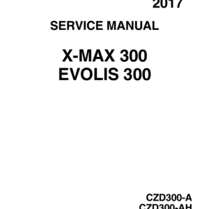 2017 mbk xmax 300 Manual