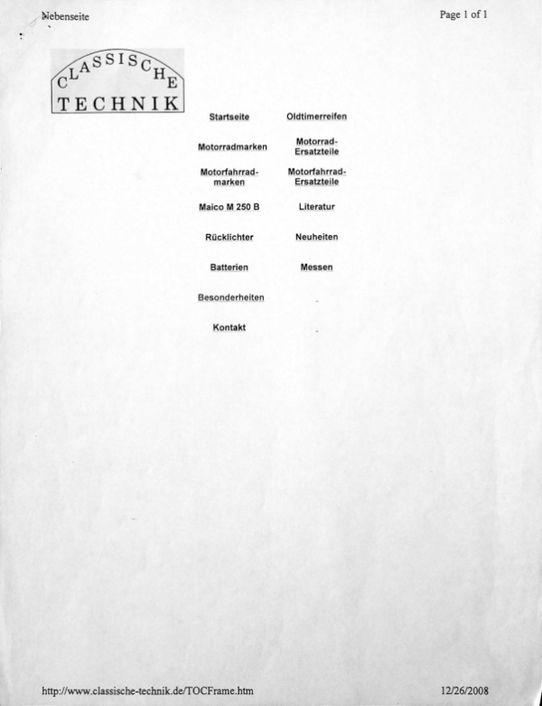 1960 Maico RS800 250b parts [800] pdf Manual