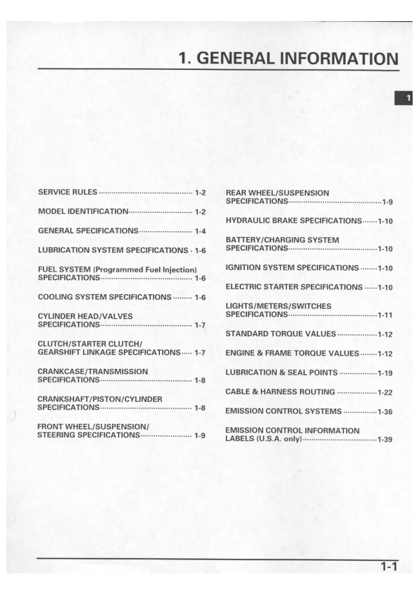 2003-2004 Honda CBR600RR Manual
