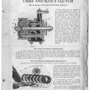 1928 Indian RS431 Details of Improvements to Chief and Scout Clutch A1b [431] Manual