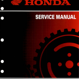 2013-2015 crf110f Manual