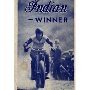 1929 Indian RS459 Indian Facts Pamphlet A1b [459] Manual