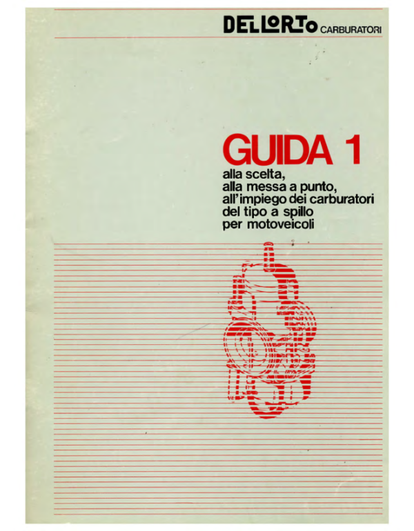 Dellorto RS43 Und Dellorto Carburatori Guida 1 in Italian [43] Manual
