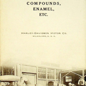 1912 H RS602 D Harley Davidson Special Motorcycle Oil Brochure [602] Manual