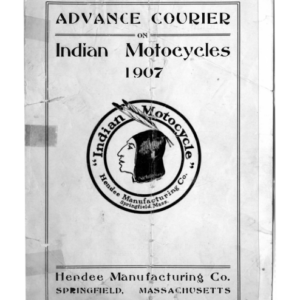 1907 Indian RS327 Advance Courier on Indian Motocycles A1b [327] Manual