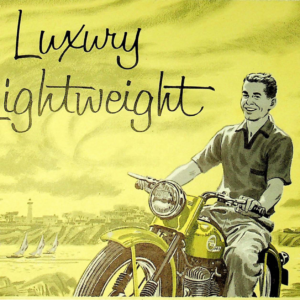 1957 H RS627 D Harley Davidson Luxury Lightweight Model 165 Pamphlet [627] Manual