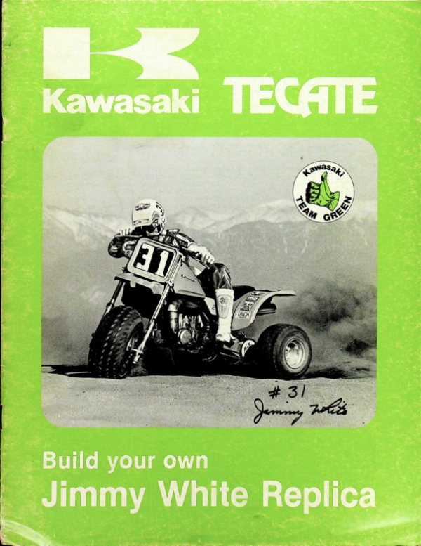 1984 Kawasaki RS781 KXT250A1 Tecate Build Your Own Jimmy White Replica [781] Manual