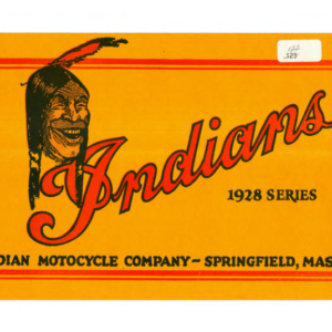 1928 Indian RS434 Indian Models Brochure A1b [434] Manual