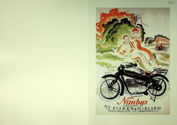 1924 Nimbus RS651 Postcard Couple [651] Manual