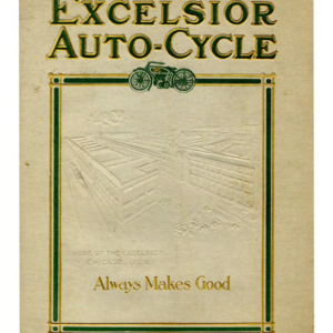 1913 Excelsior RS52 Excelsior Auto Cycle Brochure [52] Manual