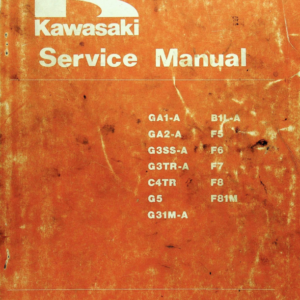 1972 Kawasaki RS716 Multiple Model [716] pdf Manual