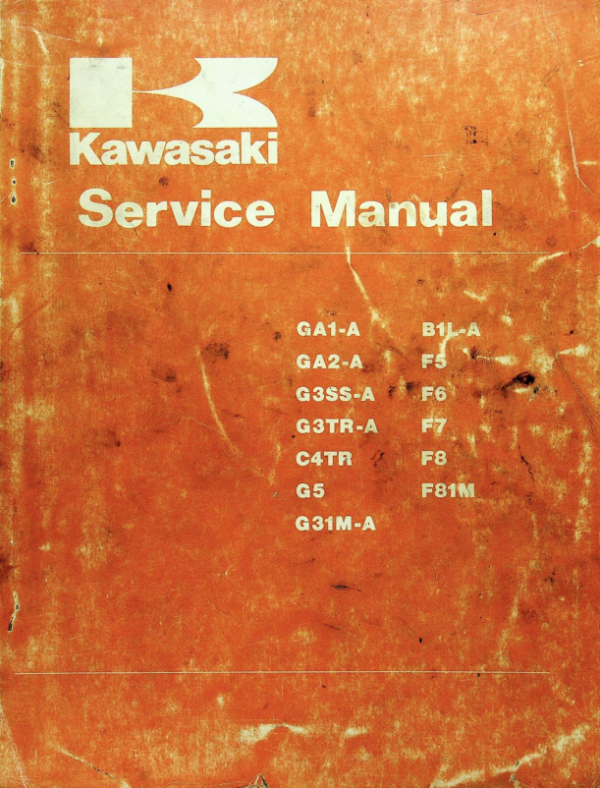 1972 Kawasaki RS716 Multiple Model [716] pdf Manual