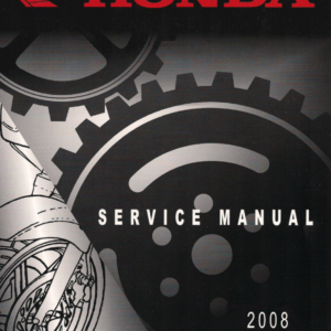 2008-2009 Honda CBR 1000 RR pdf Manual