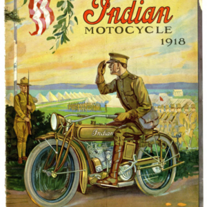 1918 Indian RS381 Indian Motocycle Brochure A1b [381] Manual