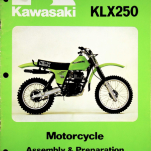 1979 Kawasaki RS740 KLX250 Assembly Prep [740] pdf Manual