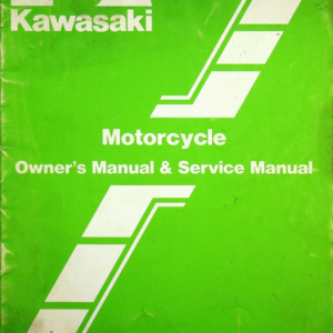 1982 Kawasaki RS762 KDX80 B3 Owners [762] pdf Manual