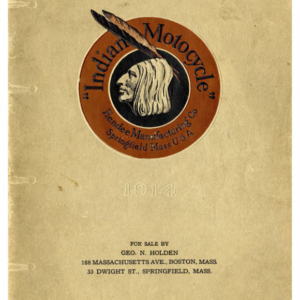 1914 Indian RS355 Indian Motocycle Brochure A1b [355] Manual
