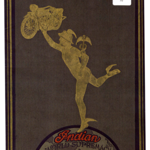1921 Indian RS396 Indian Motocycle Catalog A1b [396] Manual
