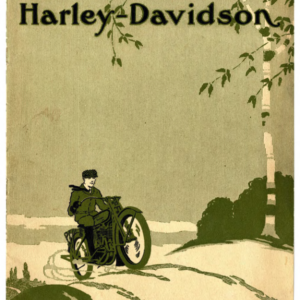 1916 H RS205 D Harley Davidson Model Brochure A1b [205] Manual