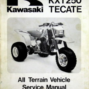 1986 Kawasaki RS792 KXT250 B1 Supplement [792] pdf Manual
