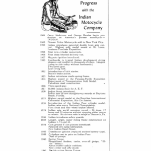 1941 Indian RS520 40 Years of Progress With the Indian Motocycle Company A1b [520] Manual