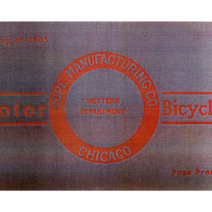 1905 Pope RS151 Catalog of Motor Bicycles Pope Manufacturing Co [151] Manual