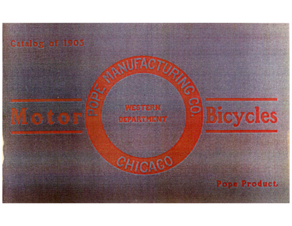 1905 Pope RS151 Catalog of Motor Bicycles Pope Manufacturing Co [151] Manual